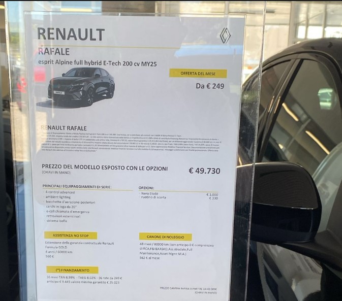 Renault Rafale esprit Alpine E-tech 200 cv Renault Rafale esprit Alpine E-tech 200 cv